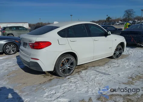 2015 BMW X4 xDrive28I z USA, uszkodzony, nr VIN 5UXXW3C55F0M86866
